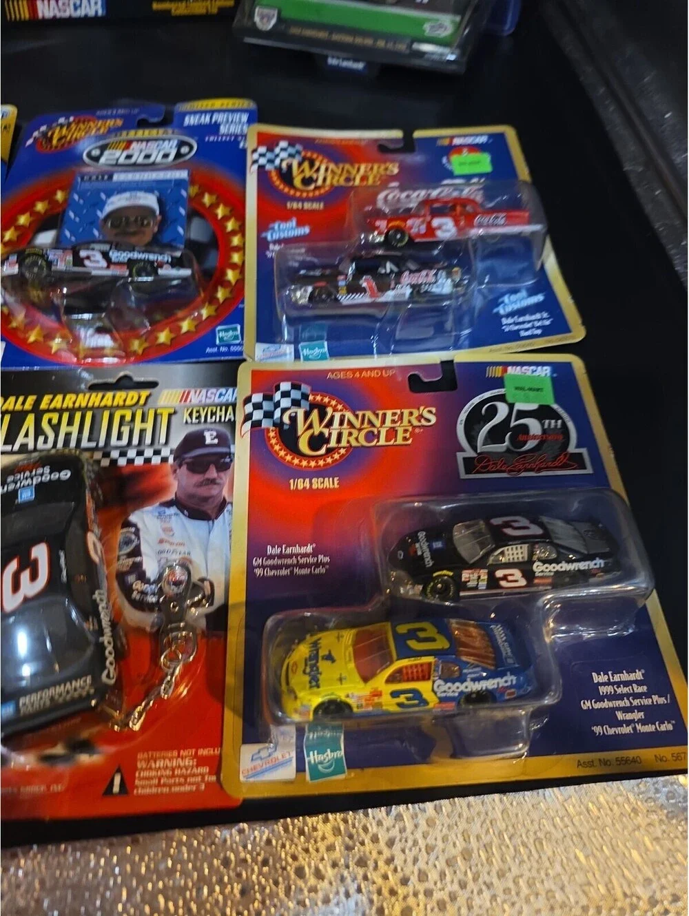 Vintage NOS Lot Of 14 Diecast Dale Earnhardt Sr. Cars 1/64 Scale Nascar